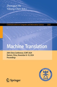Abbildung von: Machine Translation - Springer