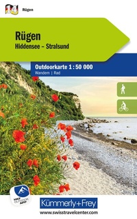 Abbildung von: Kümmerly+Frey Outdoorkarte Deutschland 14 Rügen 1:50.000 - Hallwag Kümmerly+Frey