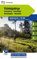Bild: Kümmerly+Frey Outdoorkarte Deutschland 36 Fichtelgebirge 1:35.000 - Hallwag Kümmerly+Frey