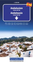 Cover: K&uuml;mmerly+Frey Regional-Strassenkarte Andalusien 1:200.000 - Hallwag K&uuml;mmerly+Frey