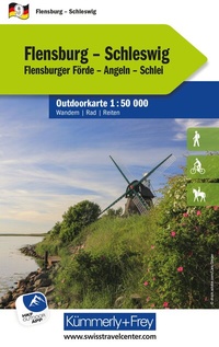 Abbildung von: Kümmerly+Frey Outdoorkarte Deutschland 9 Flensburg, Schleswig 1:50.000 - Hallwag Kümmerly+Frey