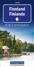 Bild: Kümmerly+Frey Strassenkarte Finnland 1:650.000 - Hallwag Kümmerly+Frey