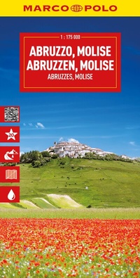 Abbildung von: MARCO POLO Reisekarte Italien 10 Abruzzen, Molise 1:175.000 - MARCO POLO ein Imprint von MAIRDUMONT