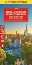 Cover: MARCO POLO Reisekarte Estland, Lettland, Litauen 1:750.000 - MARCO POLO ein Imprint von MAIRDUMONT