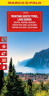 Abbildung von: MARCO POLO Reisekarte Italien 03 Südtirol, Trentino, Gardasee 1:200.000 - MARCO POLO ein Imprint von MAIRDUMONT