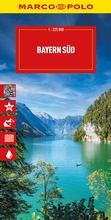 Abbildung von: MARCO POLO Reisekarte Deutschland 13 Bayern Süd 1:225.000 - MARCO POLO ein Imprint von MAIRDUMONT
