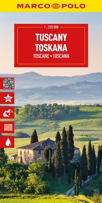 Abbildung von: MARCO POLO Reisekarte Italien 07 Toskana 1:225.000 - MARCO POLO ein Imprint von MAIRDUMONT