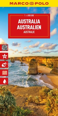 Abbildung von: MARCO POLO Reisekarte Australien 1:4 Mio. - MARCO POLO ein Imprint von MAIRDUMONT