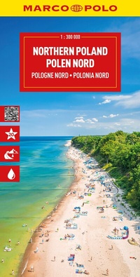 Abbildung von: MARCO POLO Reisekarte Polen Nord 1:300.000 - MARCO POLO ein Imprint von MAIRDUMONT