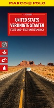 Abbildung von: MARCO POLO Reisekarte Vereinigte Staaten 1:4,2 Mio. - MARCO POLO ein Imprint von MAIRDUMONT