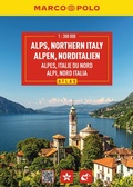 Cover: MARCO POLO Reiseatlas Alpen, Norditalien 1:300.000 - MARCO POLO ein Imprint von MAIRDUMONT