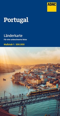 Abbildung von: ADAC Länderkarte Portugal 1:300.000 - ADAC Kartografie ein Imprint von MAIRDUMONT