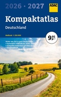 Cover: ADAC Kompaktatlas 2026/2027 Deutschland 1:250.000 - ADAC Kartografie ein Imprint von MAIRDUMONT