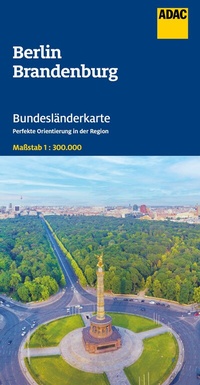 Abbildung von: ADAC Bundesländerkarte Deutschland 05 Berlin, Brandenburg 1:300.000 - ADAC Kartografie ein Imprint von MAIRDUMONT
