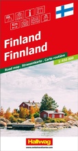 Bild: Hallwag Strassenkarte Finnland 1:650.000 - Hallwag Kümmerly+Frey