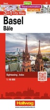 Cover: Hallwag Stadtplan Basel - Hallwag K&uuml;mmerly+Frey