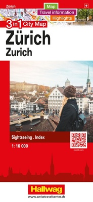 Abbildung von: Hallwag Stadtplan Zürich - Hallwag Kümmerly+Frey