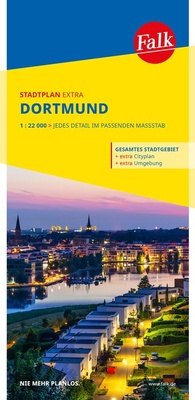 Abbildung von: Falk Stadtplan Extra Dortmund 1:22.000 - Falk ein Imprint von MAIRDUMONT