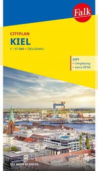 Abbildung von: Falk Cityplan Kiel 1:17.500 - Falk ein Imprint von MAIRDUMONT