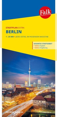 Abbildung von: Falk Stadtplan Extra Berlin 1:25.000 - Falk ein Imprint von MAIRDUMONT