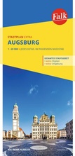 Cover: Falk Stadtplan Extra Augsburg 1:20.000 - Falk ein Imprint von MAIRDUMONT