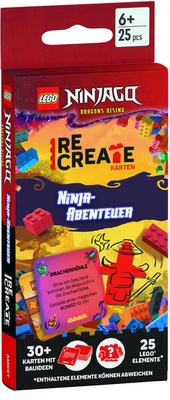 Enlarge image Cover: LEGO® - ReCreate Karten - Ninja-Abenteuer - AMEET sp. z o.o.