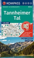 Cover: KOMPASS Wanderkarte 04 Tannheimer Tal 1:35.000 - KOMPASS-Karten