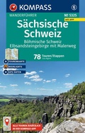 Cover: KOMPASS Wanderf&uuml;hrer S&auml;chsische Schweiz, B&ouml;hmische Schweiz, Elbsandsteingebirge mit Malerweg, 78 Touren/Etappen mit Extra-Tourenkarte - KOMPASS-Karten