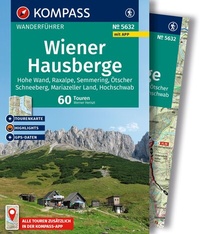 Abbildung von: KOMPASS Wanderführer Wiener Hausberge, 60 Touren mit Extra-Tourenkarte - KOMPASS-Karten