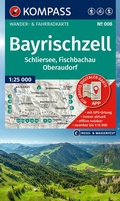 Abbildung von: KOMPASS Wanderkarte 008 Bayrischzell, Schliersee, Fischbachau, Oberaudorf 1:25.000 - KOMPASS-Karten
