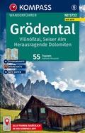 Bild: KOMPASS Wanderführer Grödental, Villnößtal, Seiser Alm, Herausragende Dolomiten, 55 Touren mit Extra-Tourenkarte - KOMPASS-Karten
