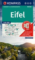 Abbildung von: KOMPASS Wanderkarten-Set 833 Eifel (4 Karten) 1:50.000 - KOMPASS-Karten