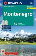 Cover: KOMPASS Wanderf&uuml;hrer Montenegro, 55 Touren mit Extra-Tourenkarte - KOMPASS-Karten