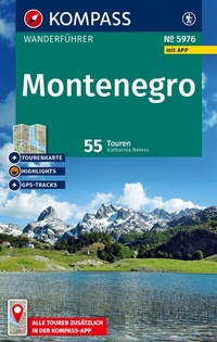 Abbildung von: KOMPASS Wanderführer Montenegro, 55 Touren mit Extra-Tourenkarte - KOMPASS-Karten