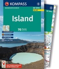 Cover: KOMPASS Wanderf&uuml;hrer Island, 70 Touren mit Extra-Tourenkarte - KOMPASS-Karten