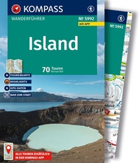 Abbildung von: KOMPASS Wanderführer Island, 70 Touren mit Extra-Tourenkarte - KOMPASS-Karten