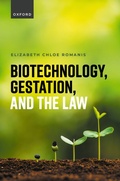 Abbildung von: Biotechnology, Gestation, and the Law - OUP eBook