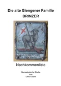 Cover: Die alte Giengener Familie BRINZER - epubli