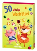 Cover: 50 witzige Wortr&auml;tsel - moses Verlag