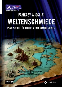 Abbildung von: Fantasy & Sci-Fi - Weltenschmiede, Schreibratgeber, Praxisbuch für Autoren aus dem Hause "SofaTalk24" - PerryPayneBooks