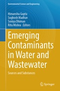 Cover: Emerging Contaminants in Water and Wastewater - Springer