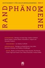 Cover: Randphänomene - Meiner