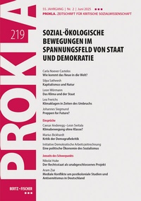 Abbildung von: Sozial-ökologische Bewegungen im Spannungsfeld von Staat und Demokratie - Bertz und Fischer