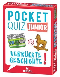 Abbildung von: Pocket Quiz junior Verrückte Geschichte - moses Verlag