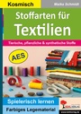 Cover: Stoffarten für Textilien - KOHL VERLAG Der Verlag mit dem Baum