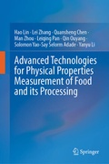 Cover: Advanced Technologies for Physical Properties Measurement of Food and its Processing - Springer Nature Switzerland AG