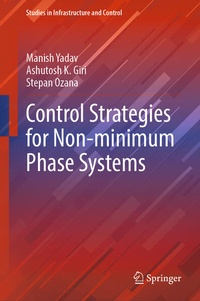 Enlarge image Cover: Control Strategies for Non-minimum Phase Systems - Springer Nature Switzerland AG