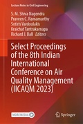Cover: Select Proceedings of the 8th Indian International Conference on Air Quality Management (IICAQM 2023) - Springer Nature Switzerland AG