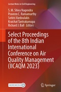 Cover: Select Proceedings of the 8th Indian International Conference on Air Quality Management (IICAQM 2023) - Springer