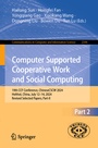 Cover: Computer Supported Cooperative Work and Social Computing - Springer